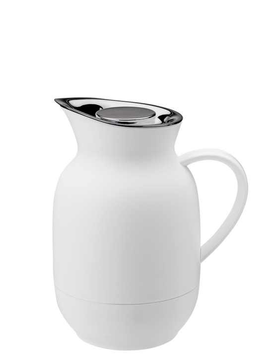 Thermos Stelton pour café Amphora Soft White 1 Litre